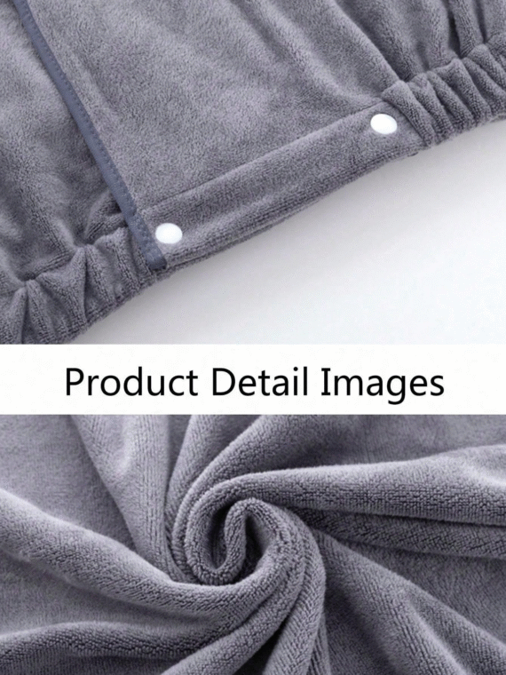 Thickened 300g Bath Skirt, Wearable As Shower Towel, Absorbent Large Bath Towel, White Bathrobe, Suitable For Salon, Outdoor Travel, Swimming, Beach Home Bathroom Decor Fall Decor Back To School For Beauty Salon Home Bathroom