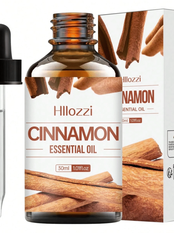 Hllozzi 30ml/1.01fl.Oz Cinnamon/Black Pepper/White Musk/Frankincense/Peppermint Essential Oil, Plant Fragrance Oil, Unique Aroma Feels Surprising, Moisturizing And Nourishing, Suitable For Body, Face And Hair Care. Can Be Used With Diffusers, Aromatherapy Stones Or Aromatherapy Wood, Suitable For Home, Office, Outdoor Camping, Car And Other Places.