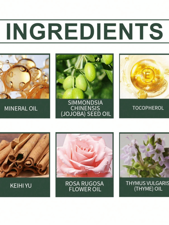 2pcs Handmade Vanilla Rose Body Oil, Nourishing, Moisturizing, Fine Texture, Easily Absorbed, Fragrant Massage Oil