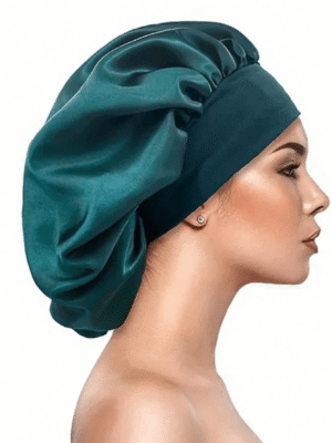 Satin Bonnet Silk Bonnet Hair Bonnet Jumbo Size For Sleeping Satin Bonnet Stretchy Tie Band For Women