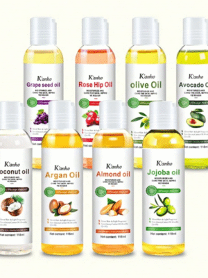 Kanho Coconut Oil Massage Base Oil 118Ml Natural Ingredients Selection Of Natural Plant Raw Materials Moisturize And Care Skin Improve Rough Soft Skin Easy To Absorb Bright Hair Friends Gift Birthday Gift 1Bottle Kh-075