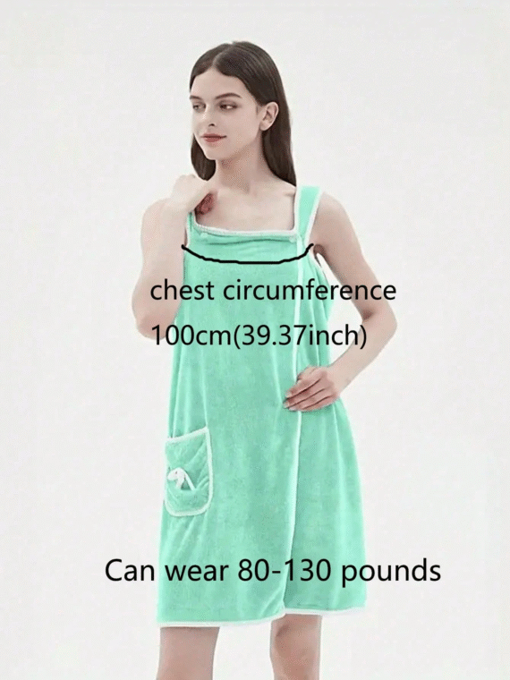 Thick Adult Coral Fleece Bathrobe With Hooded Robe And Towel, Absorbing Water, Soft, No Shedding, Oversized Home Bathroom Decor Fall Decor Back To School For Beauty Salon Home Bathroom